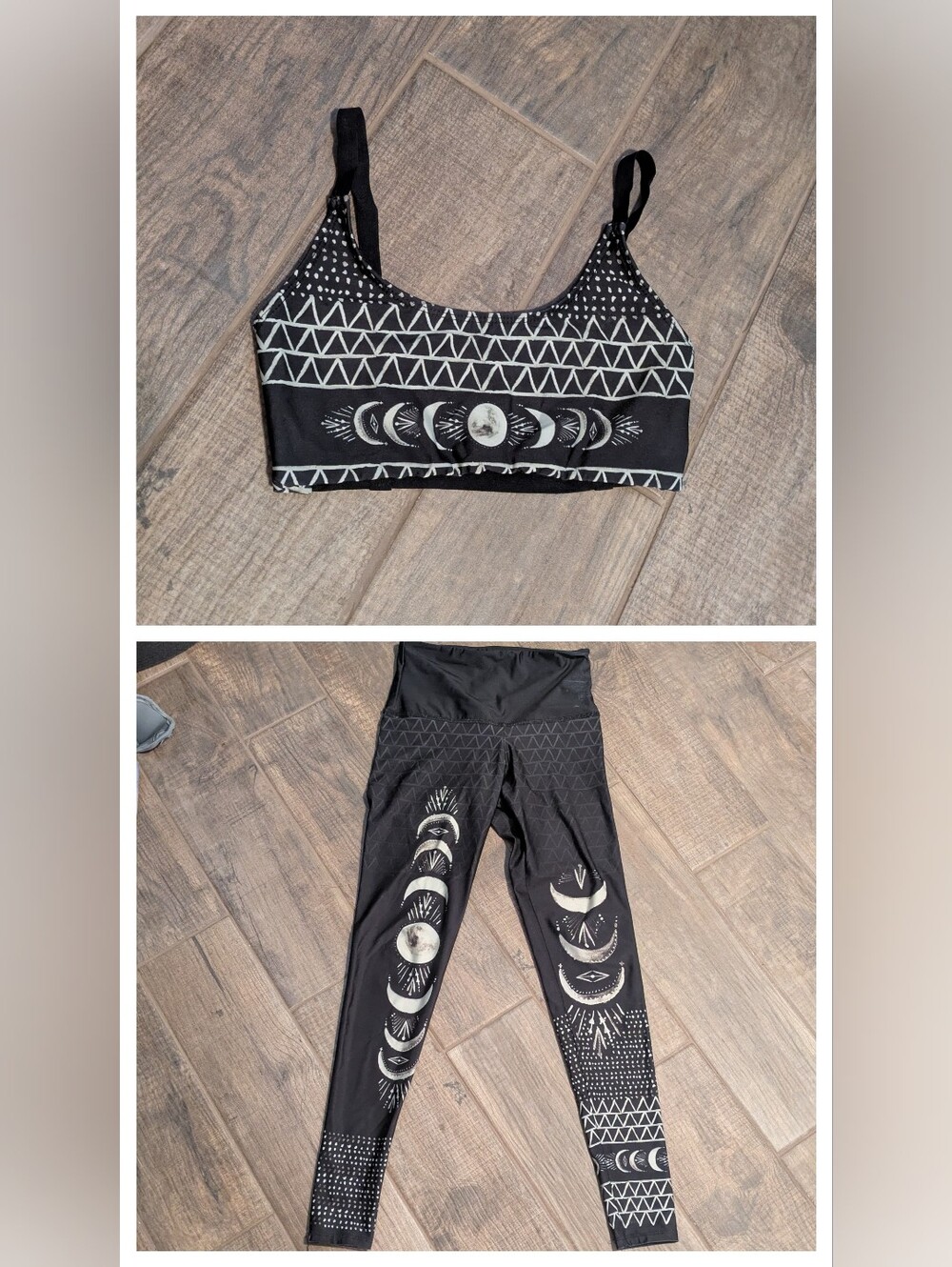 Onzie Moon Phase Yoga Set - Sports Bra & Leggings